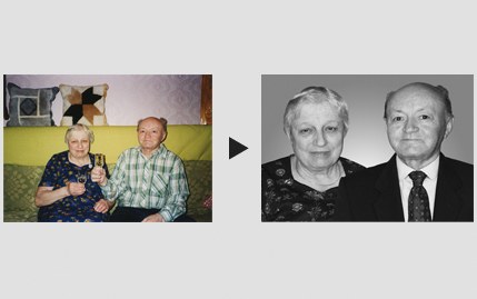 montáže a rekonstrukce předlohy